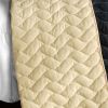 [Russian Coffee] 3PC Vermicelli-Quilted Patchwork Quilt Set (Full/Queen Size)